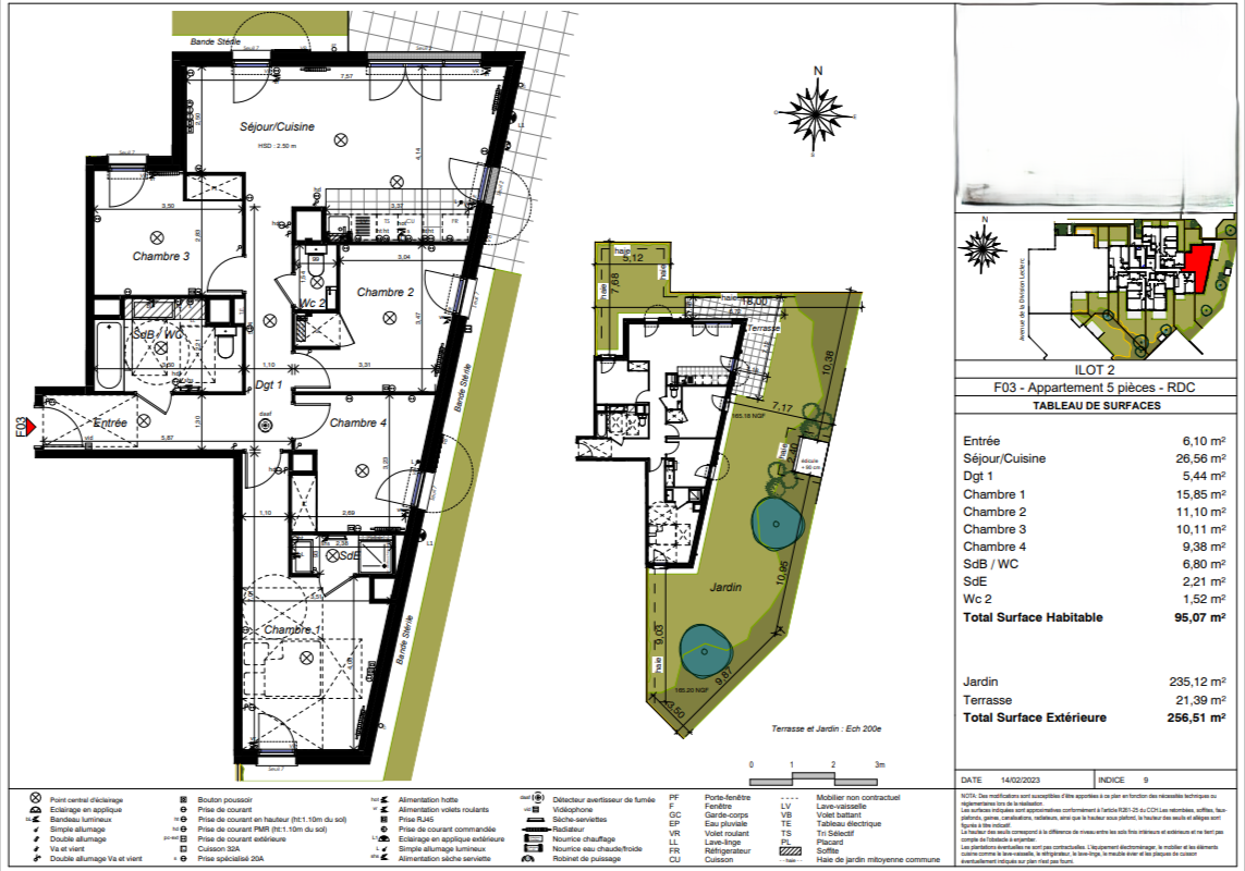 Wohnung in Ile de France, Frankreich, 95 m² - Foto 14