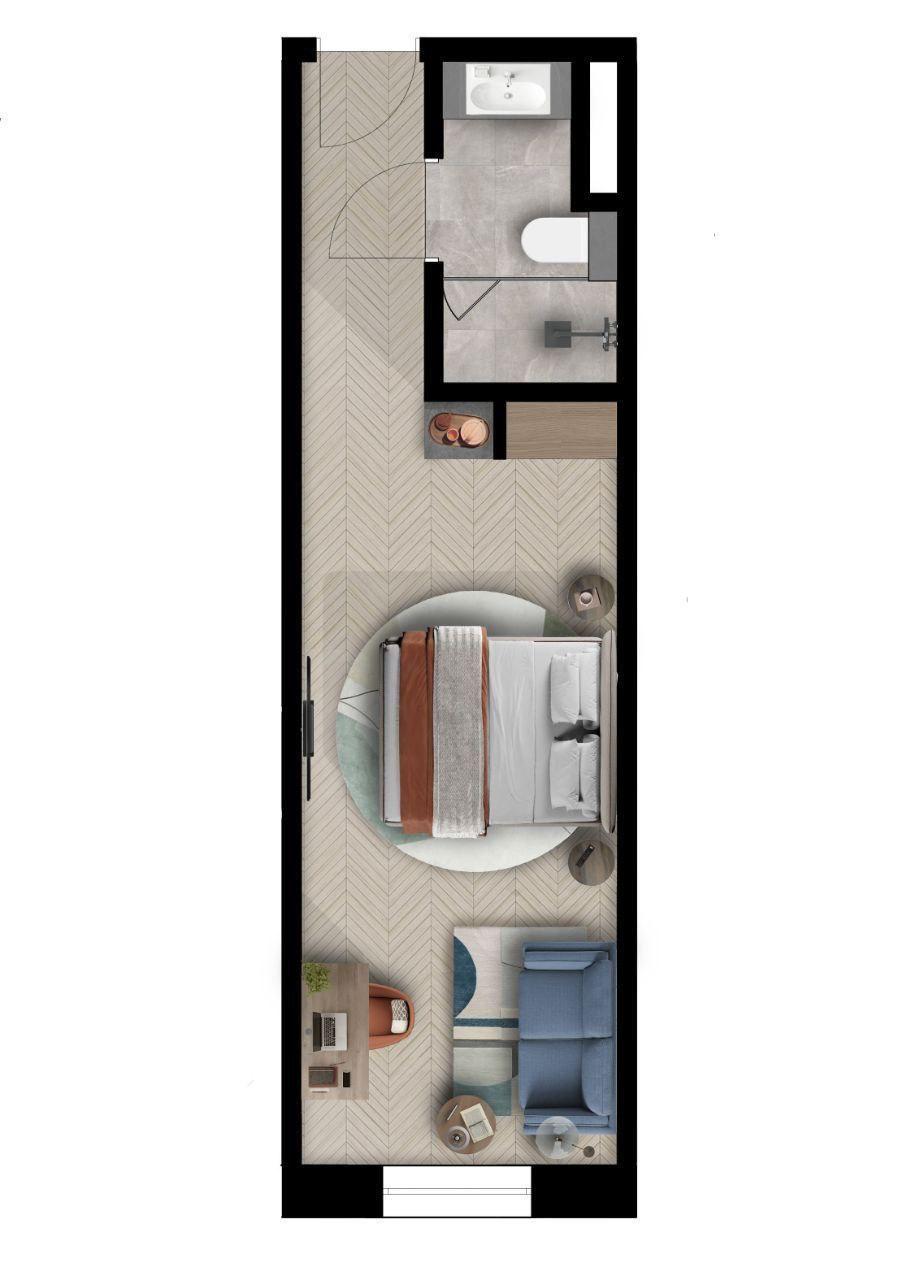 Appartamenti Buharest, Romania, 28 m² - foto 6