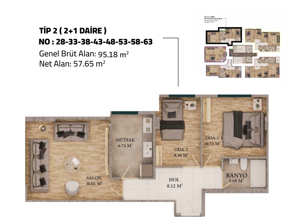 Flat in Istanbul, Turkey, 165 m² - picture 10