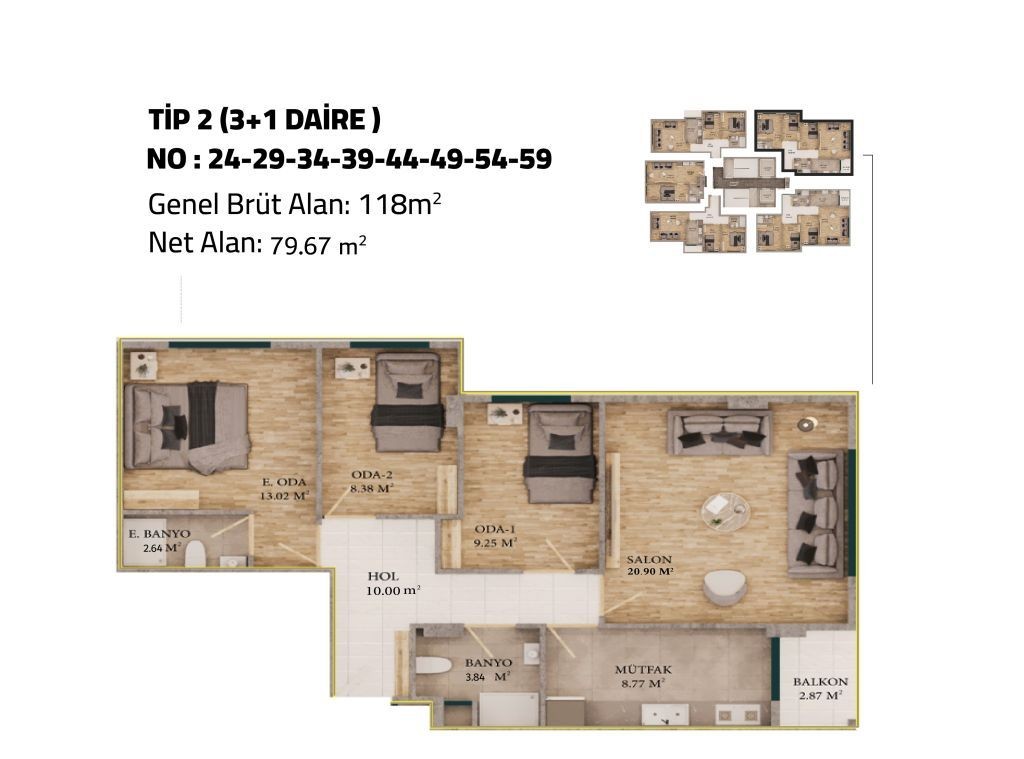 Flat in Istanbul, Turkey, 165 m² - picture 12