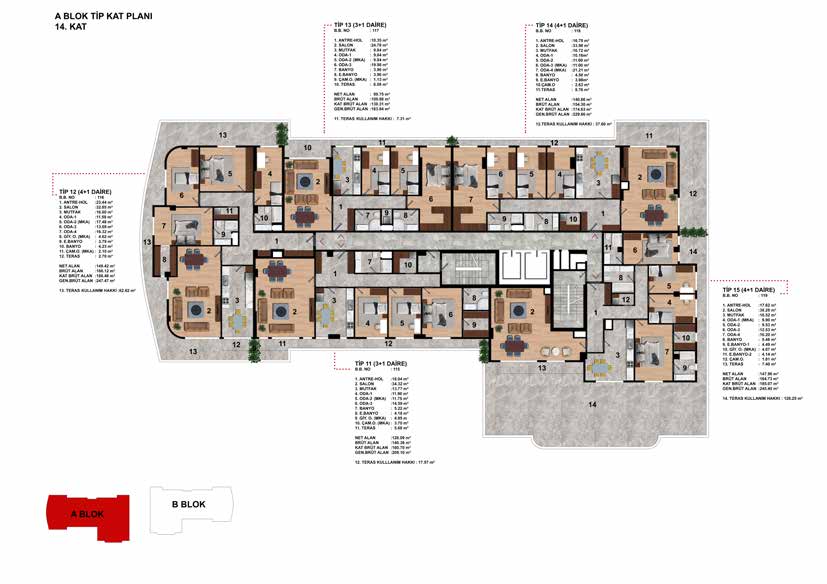 Flat in Istanbul, Turkey, 165 m² - picture 18