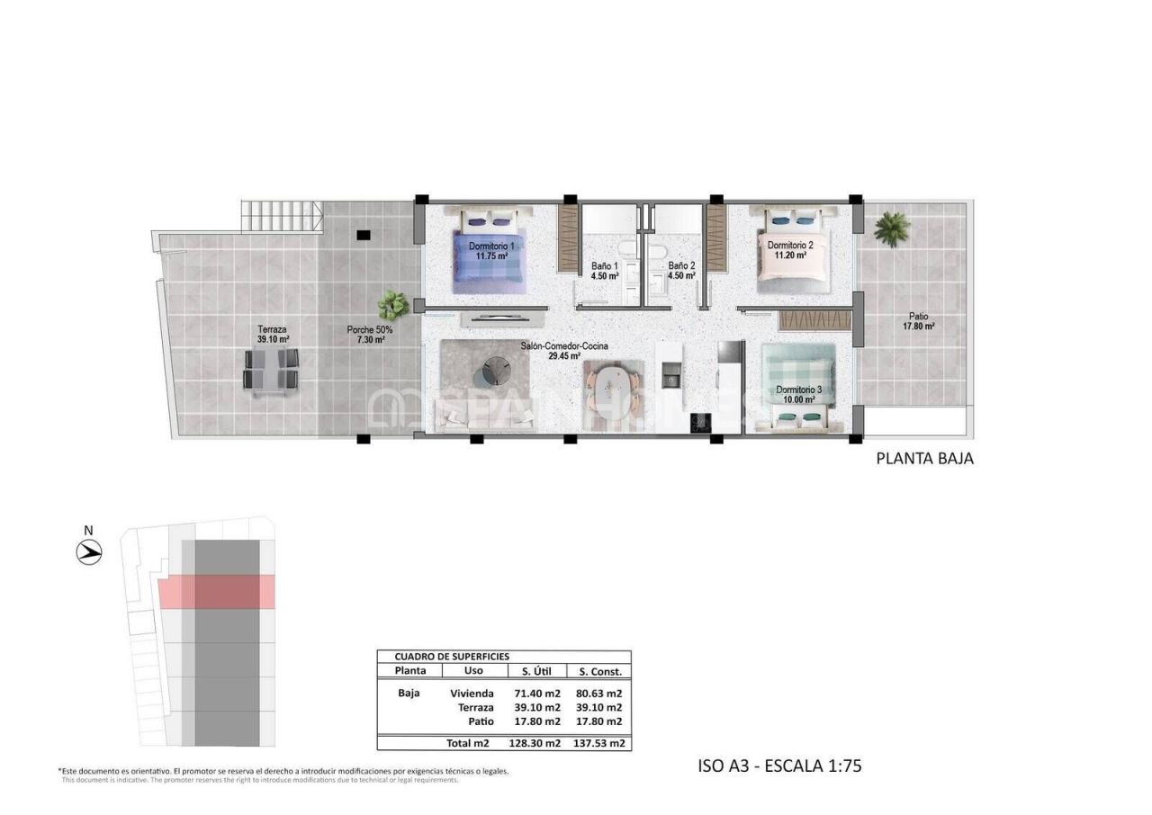 Penthouse à Pilar de la Horadada, Espagne, 165 m² - image 13