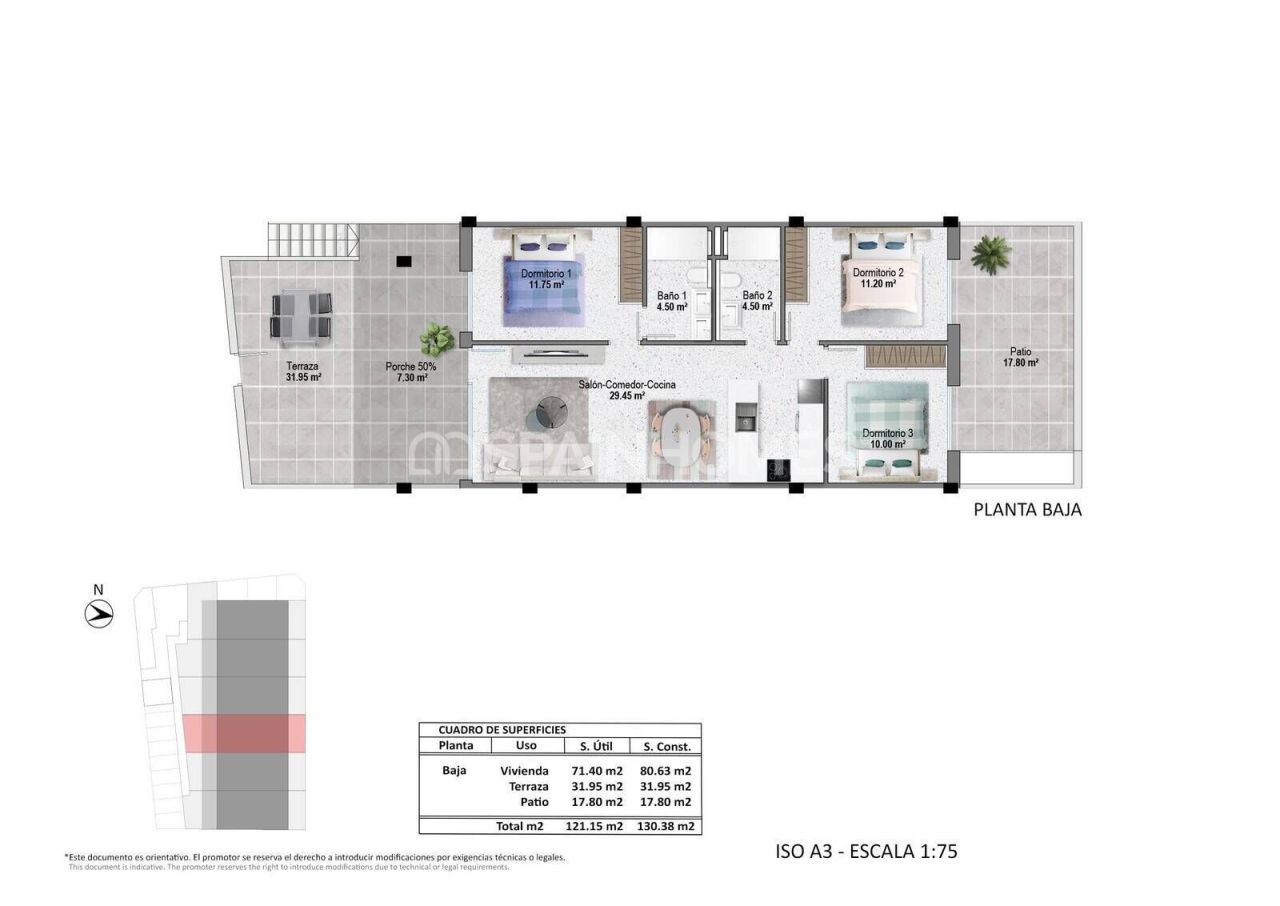 Appartement à Pilar de la Horadada, Espagne, 138 m² - image 15