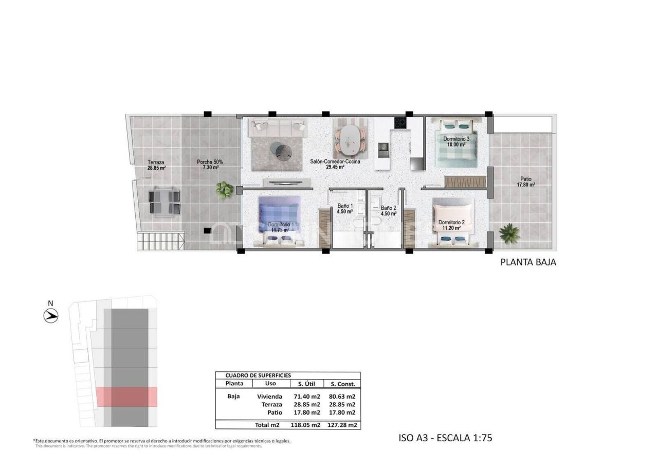 Penthouse à Pilar de la Horadada, Espagne, 165 m² - image 16