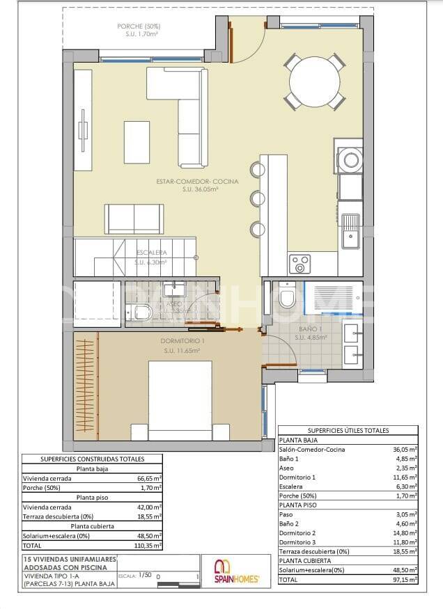 Maison urbaine à Rojales, Espagne, 110 m² - image 17