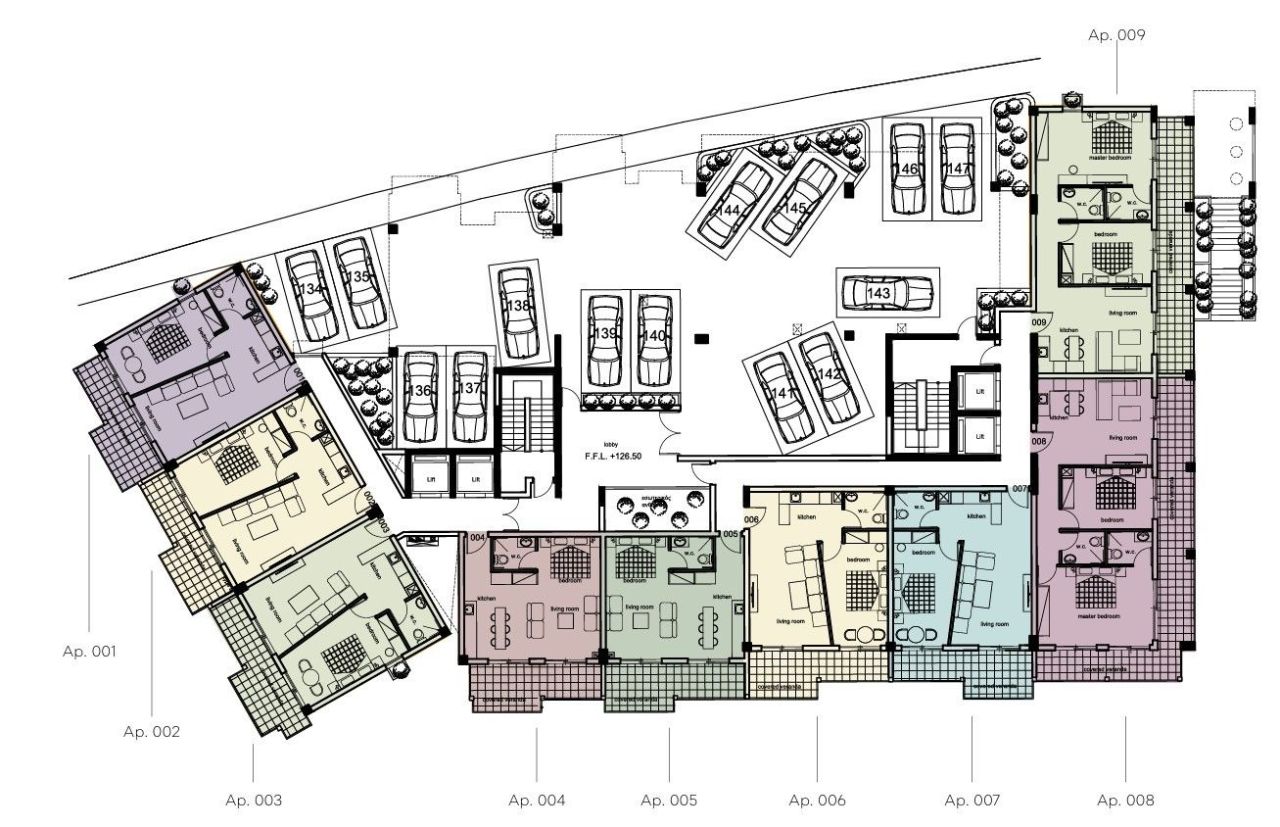 Appartamenti a Limassol, Cipro, 115 m² - foto 5