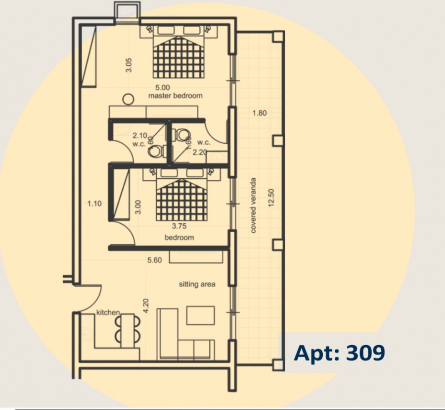 Appartement à Limassol, Chypre, 103 m² - image 7