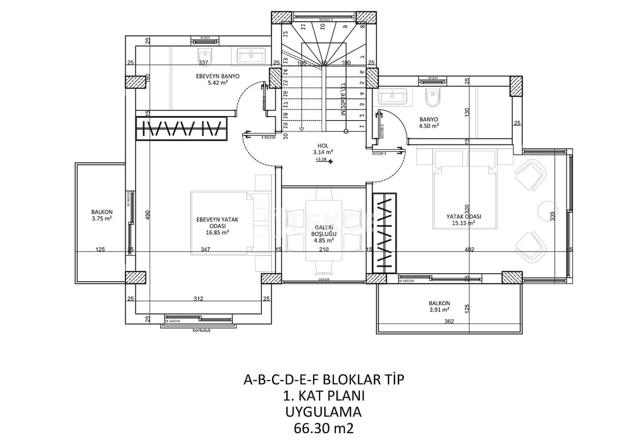 Villa en Fethiye, Turquia, 200 m² - imagen 7