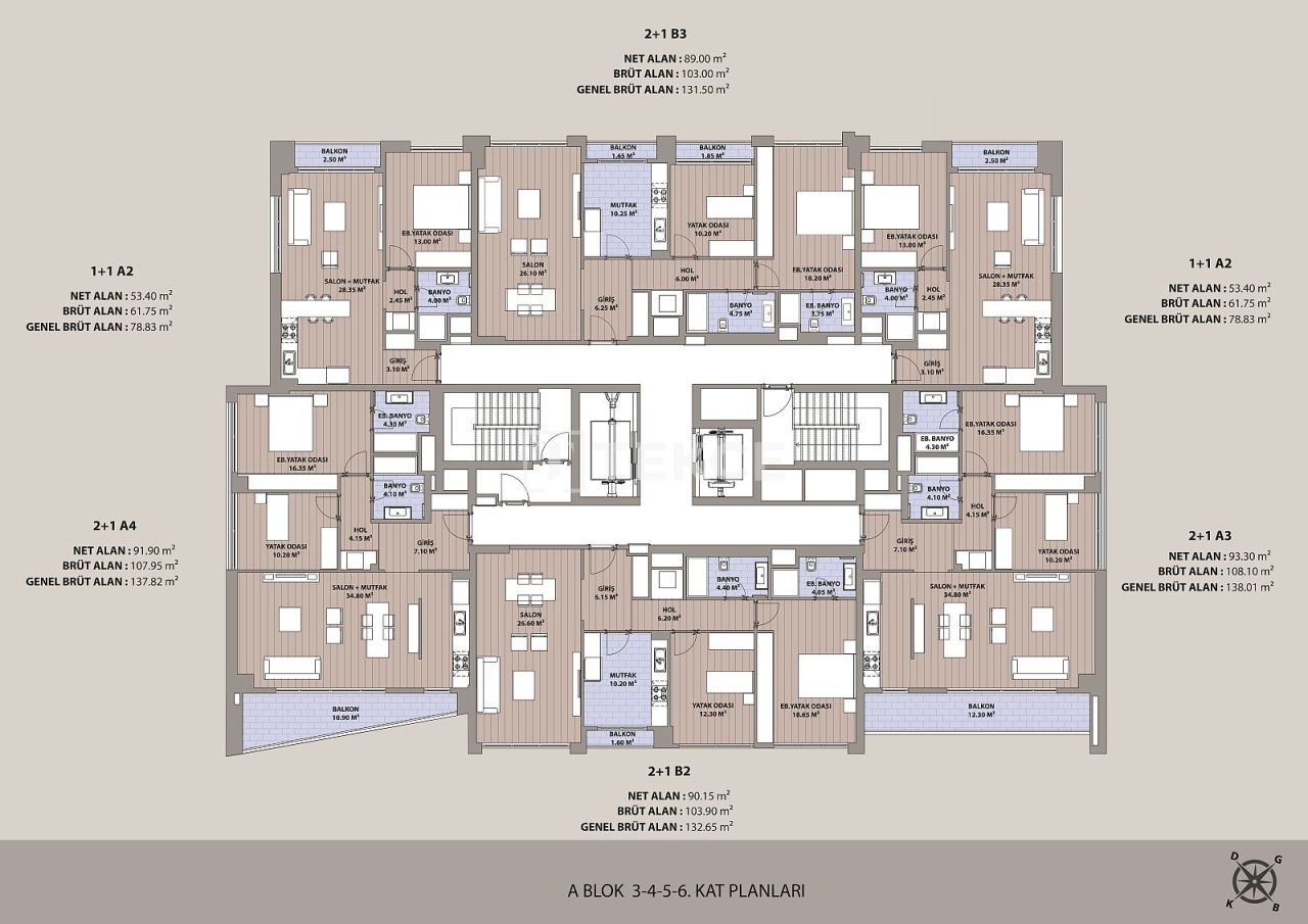 Apartamento en Estambul, Turquia, 334 m² - imagen 15