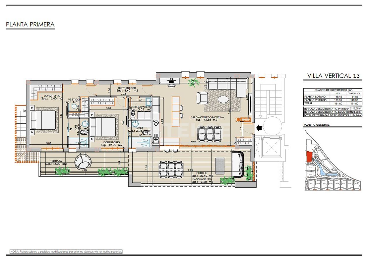 Penthouse in Pulpi, Spanien, 119 m² - Foto 16