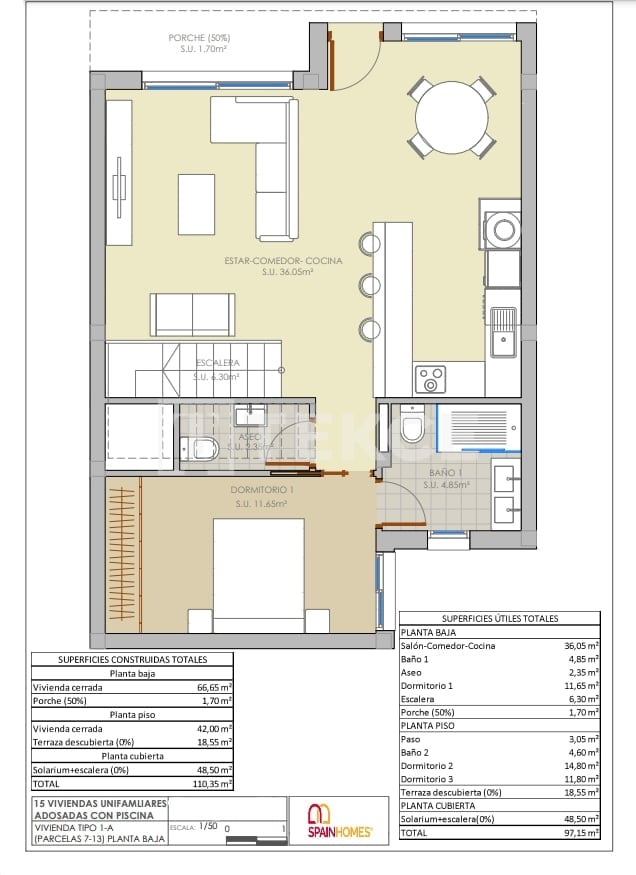 Townhouse in Rojales, Spain, 110 m² - picture 18