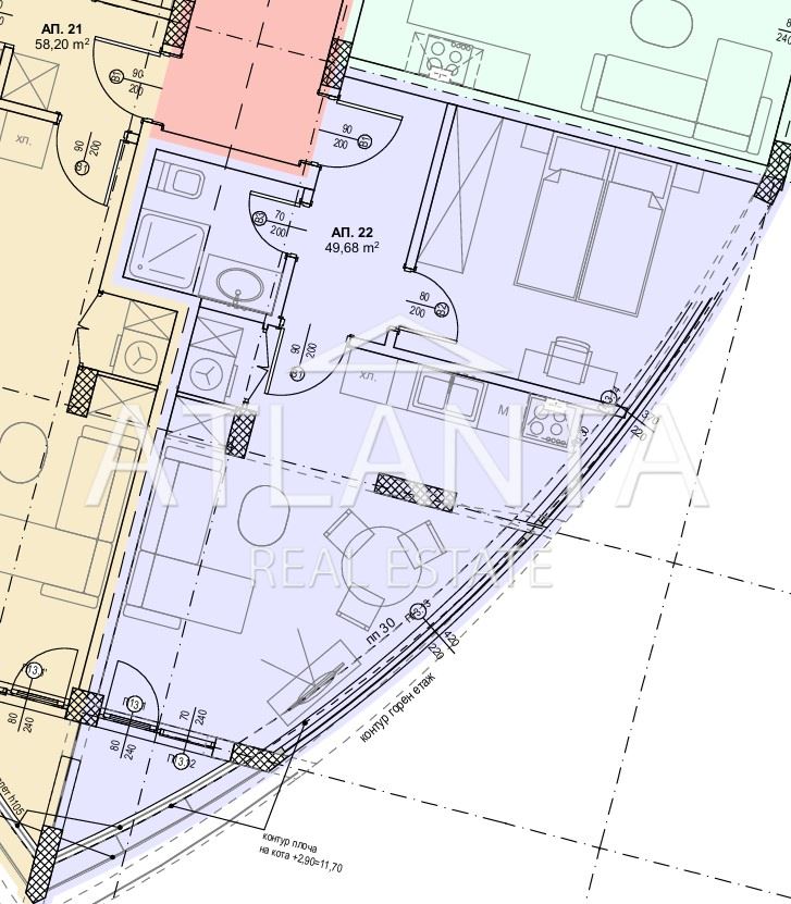 Apartment in Saints Constantine and Helena, Bulgaria, 57 m² - picture 2