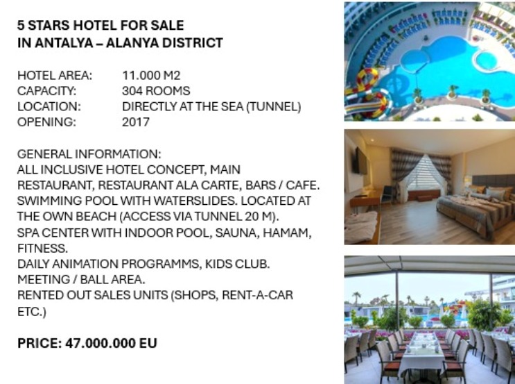 Hotel in Alanya, Turkey, 11 000 m² - picture 2