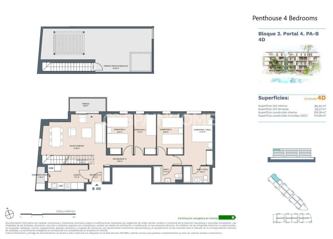 Ático en Denia, España, 140 m² - imagen 19
