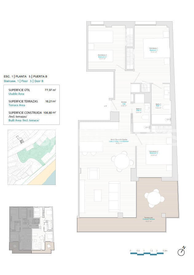 Penthouse à Villajoyosa, Espagne, 126 m² - image 17