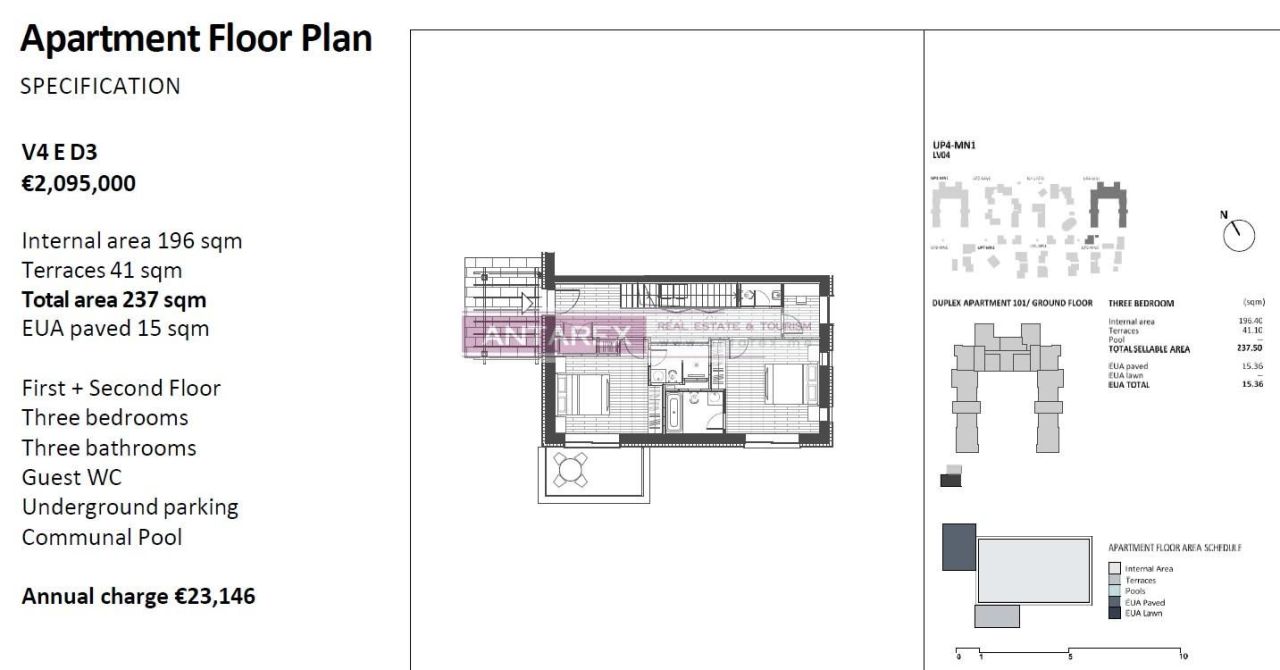 Apartamento en Kumbor, Montenegro, 237 m² - imagen 16