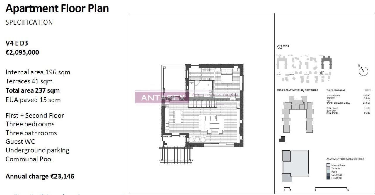 Apartamento en Kumbor, Montenegro, 237 m² - imagen 17
