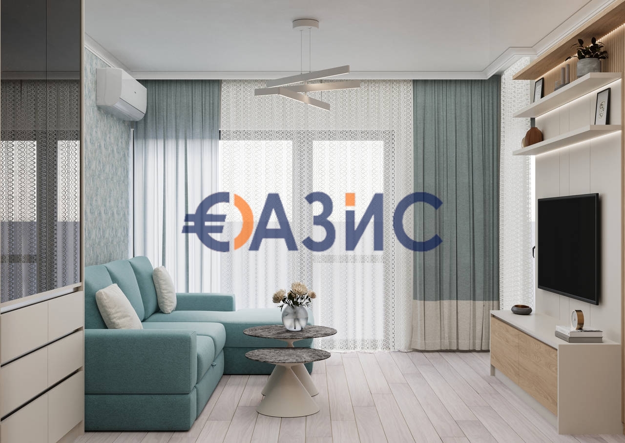 Appartamenti a Spiaggia assolata, Bulgaria, 63.6 m² - foto 1