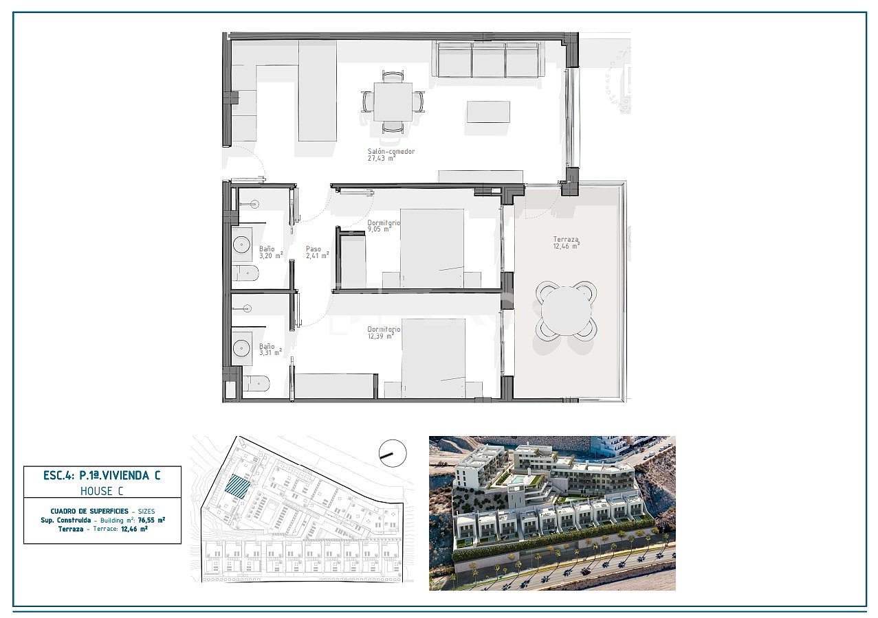Penthouse in Aguilas, Spain, 78 m² - picture 19