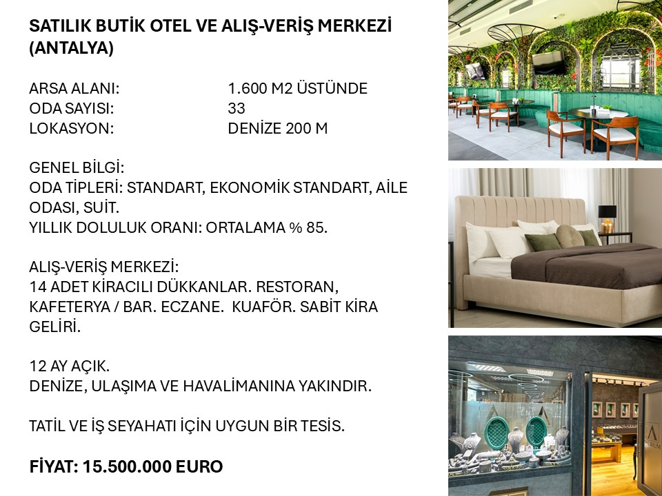 Hotel en Antalya, Turquia, 4 000 m² - imagen 2
