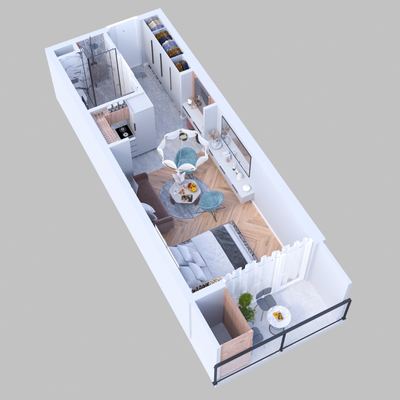 Flat in Batumi, Georgia, 33.4 m² - picture 5