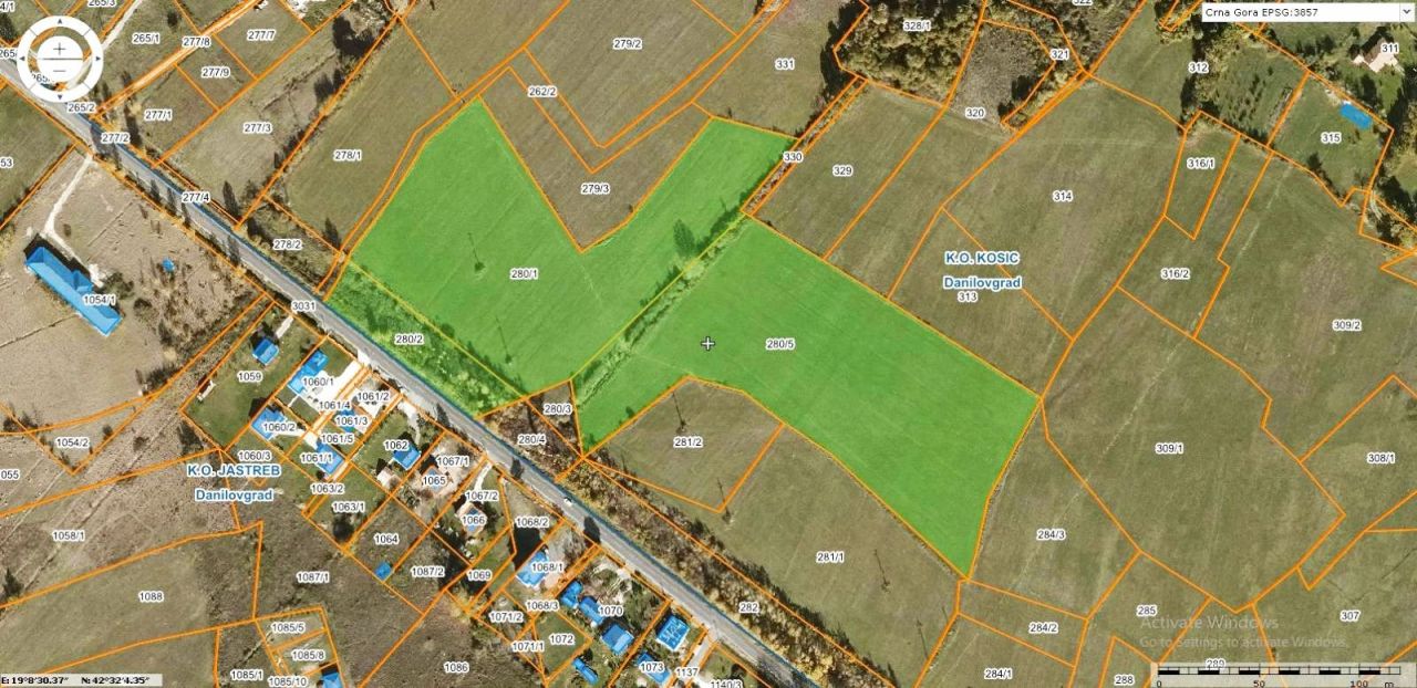 Terreno a Danilovgrad, Montenegro, 35 444 m2 - foto 3