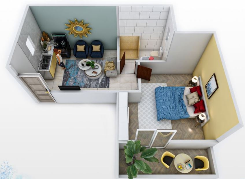 Appartamenti a Hurghada, Egitto, 63 m² - foto 1