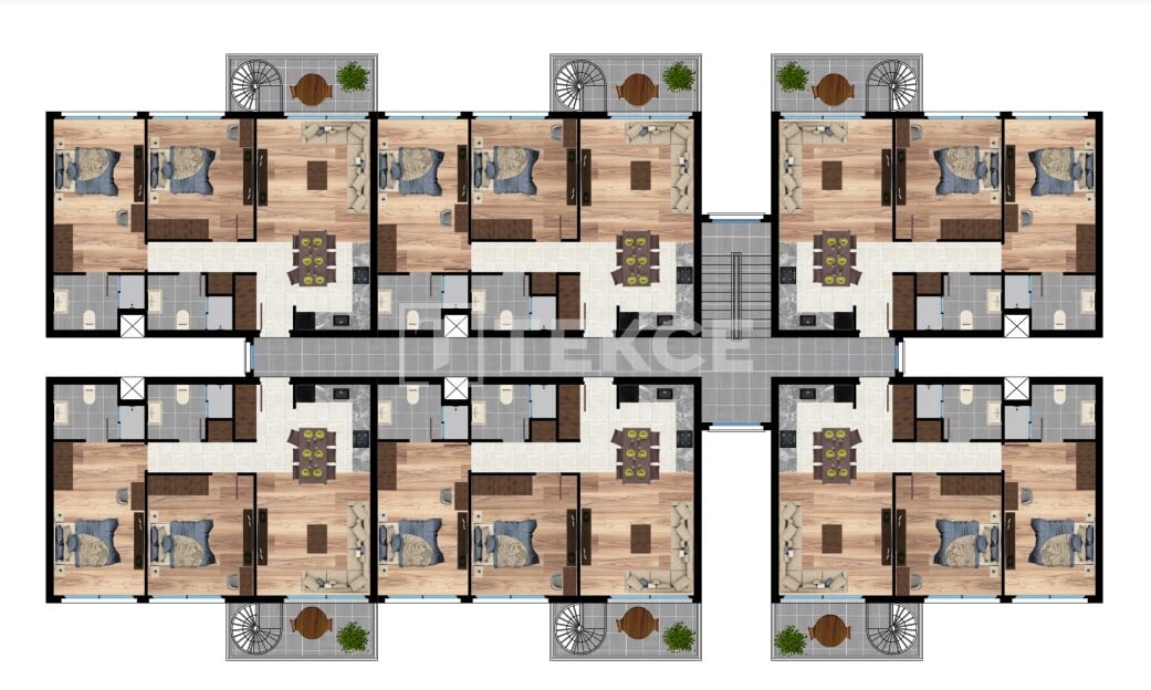 Ático en Kyrenia, Chipre, 75 m² - imagen 17