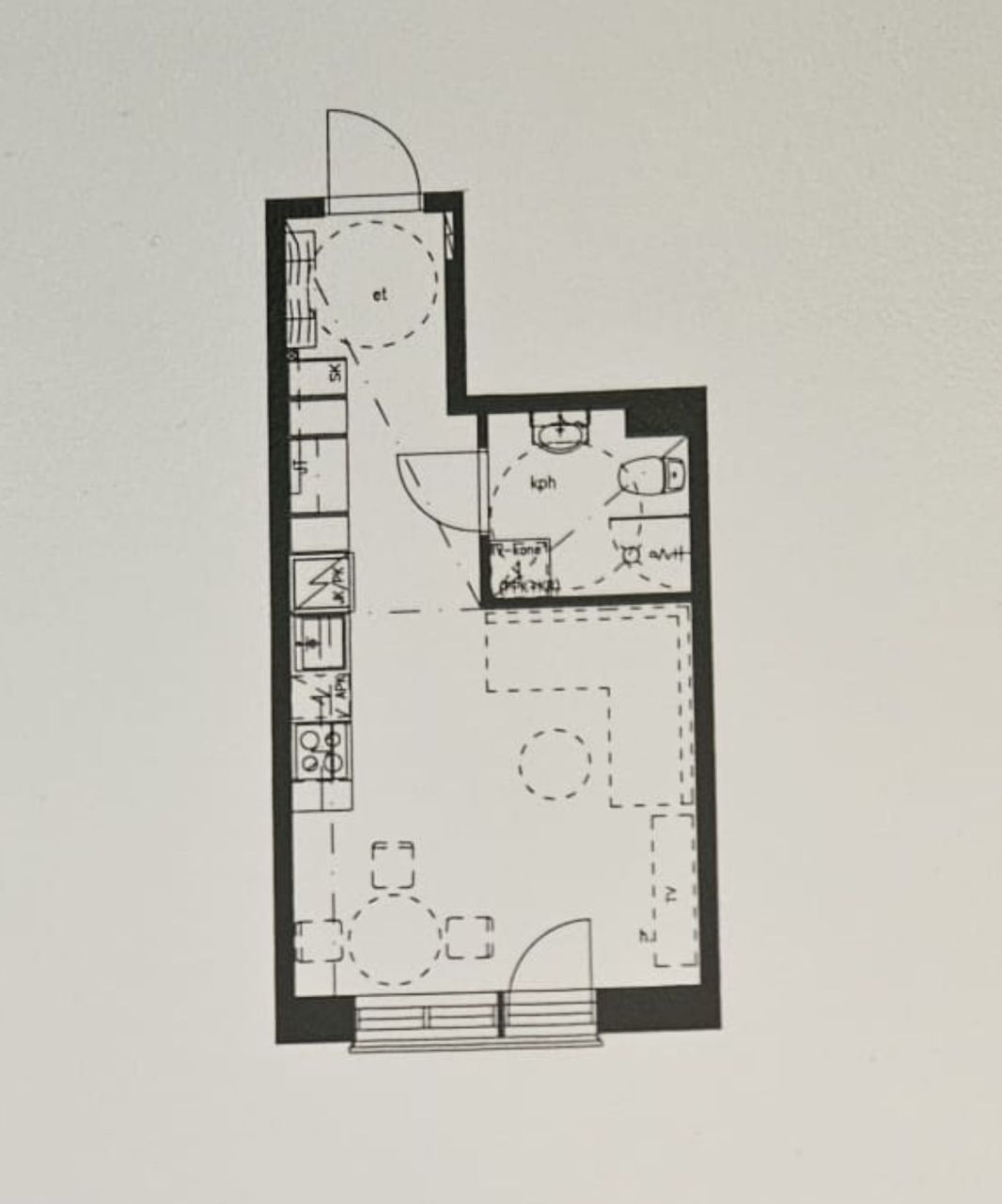 Appartamento a Lappeenranta, Finlandia, 26.5 m² - foto 2