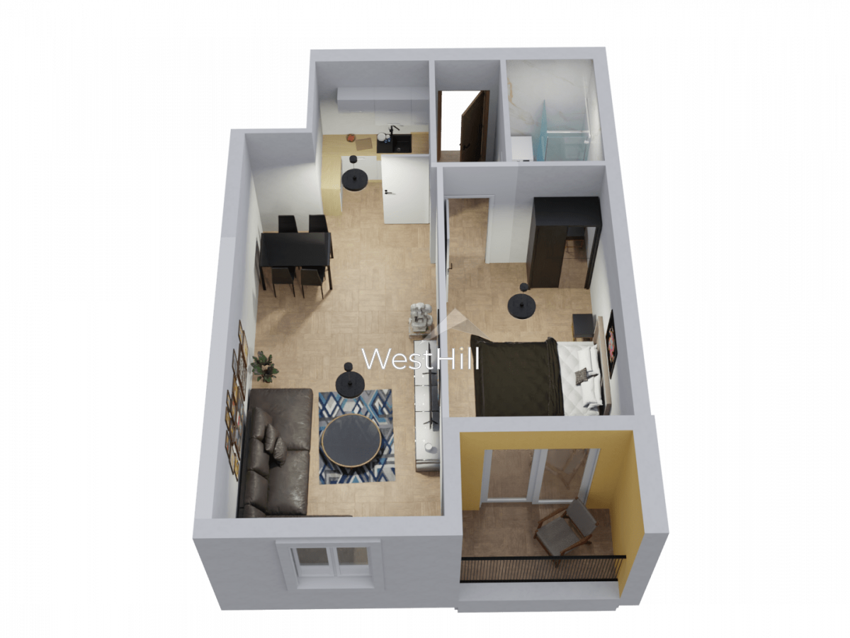 Apartment in Bar, Montenegro, 33 m² - Foto 1