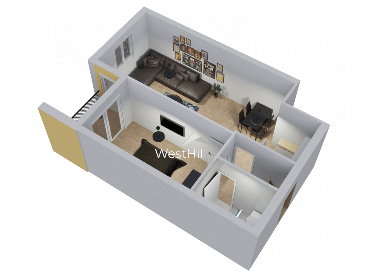 Apartment in Bar, Montenegro, 33 m² - picture 2