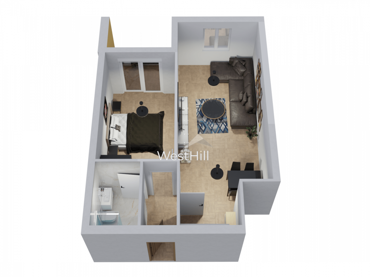 Apartment in Bar, Montenegro, 33 m² - picture 3