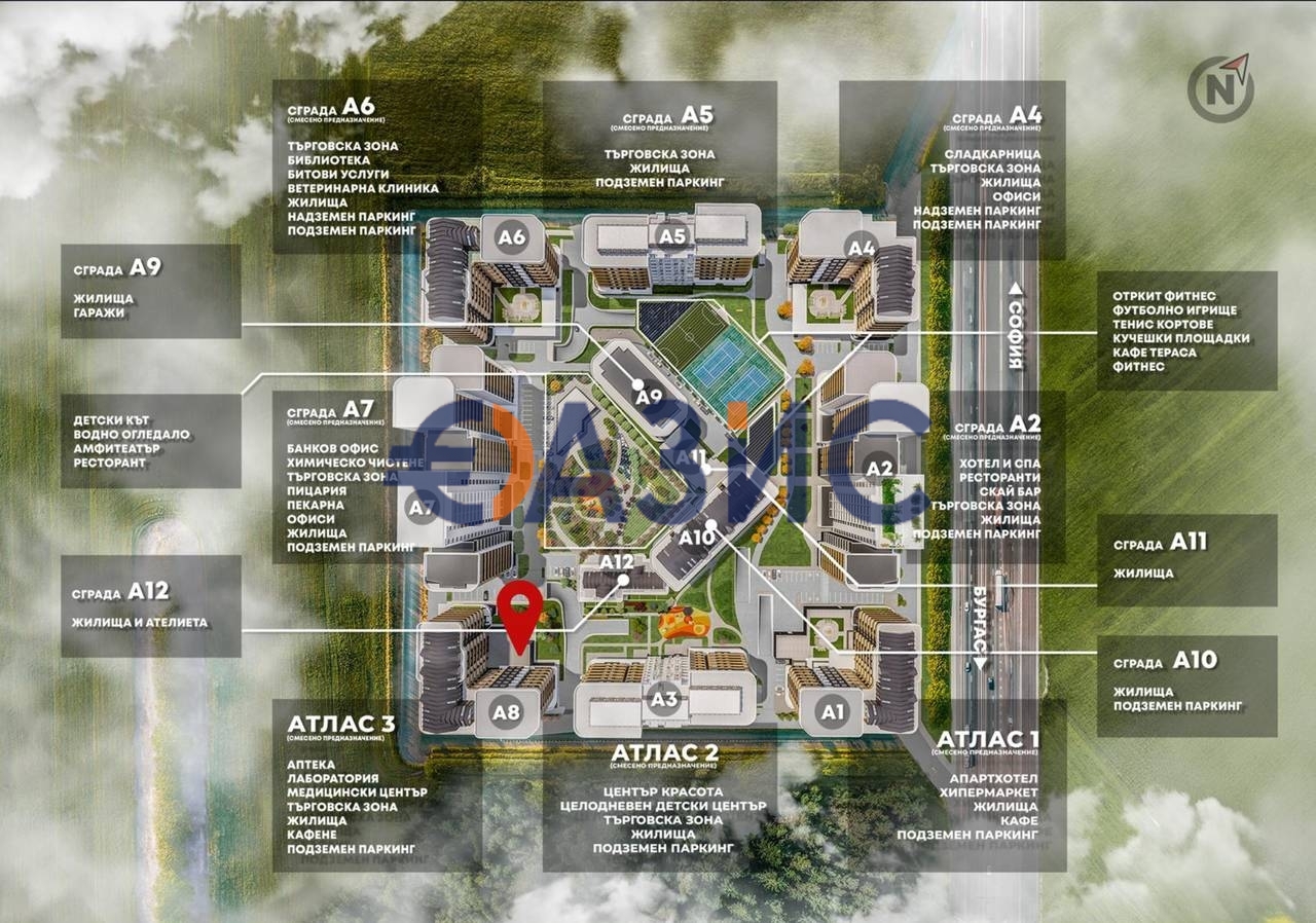 Apartment in Burgas, Bulgaria, 65.9 m² - picture 6