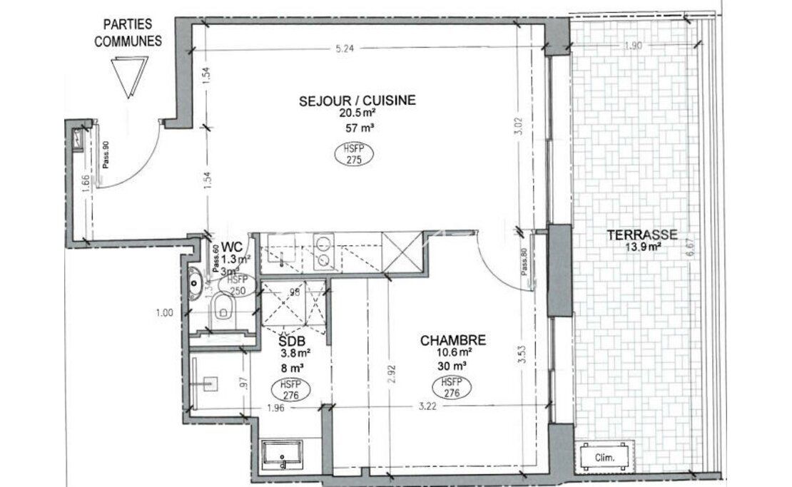 Apartment in Monaco, Monaco, 56 m² - picture 10