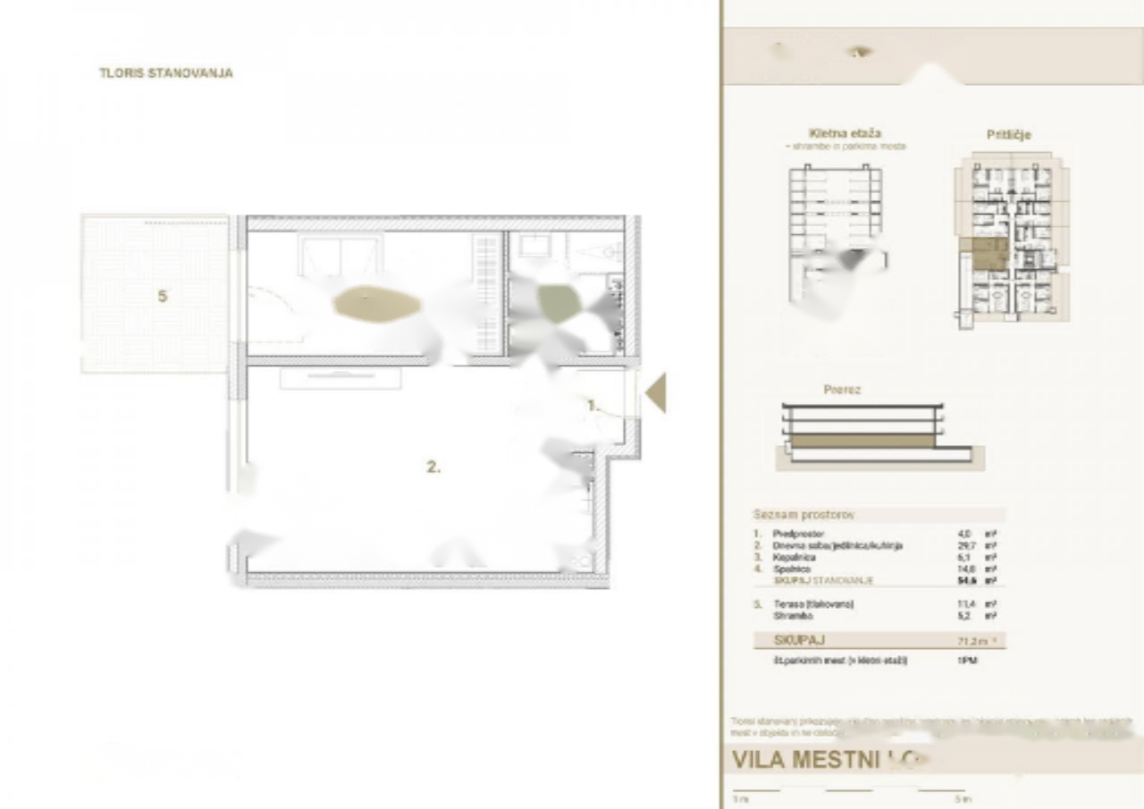 Flat in Ljubljana, Slovenia, 71 m² - picture 3