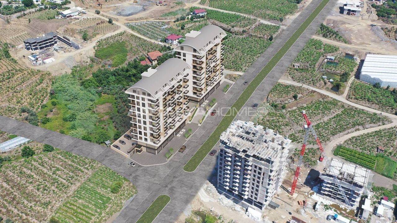 Apartamento en Alanya, Turquia, 55 m² - imagen 1