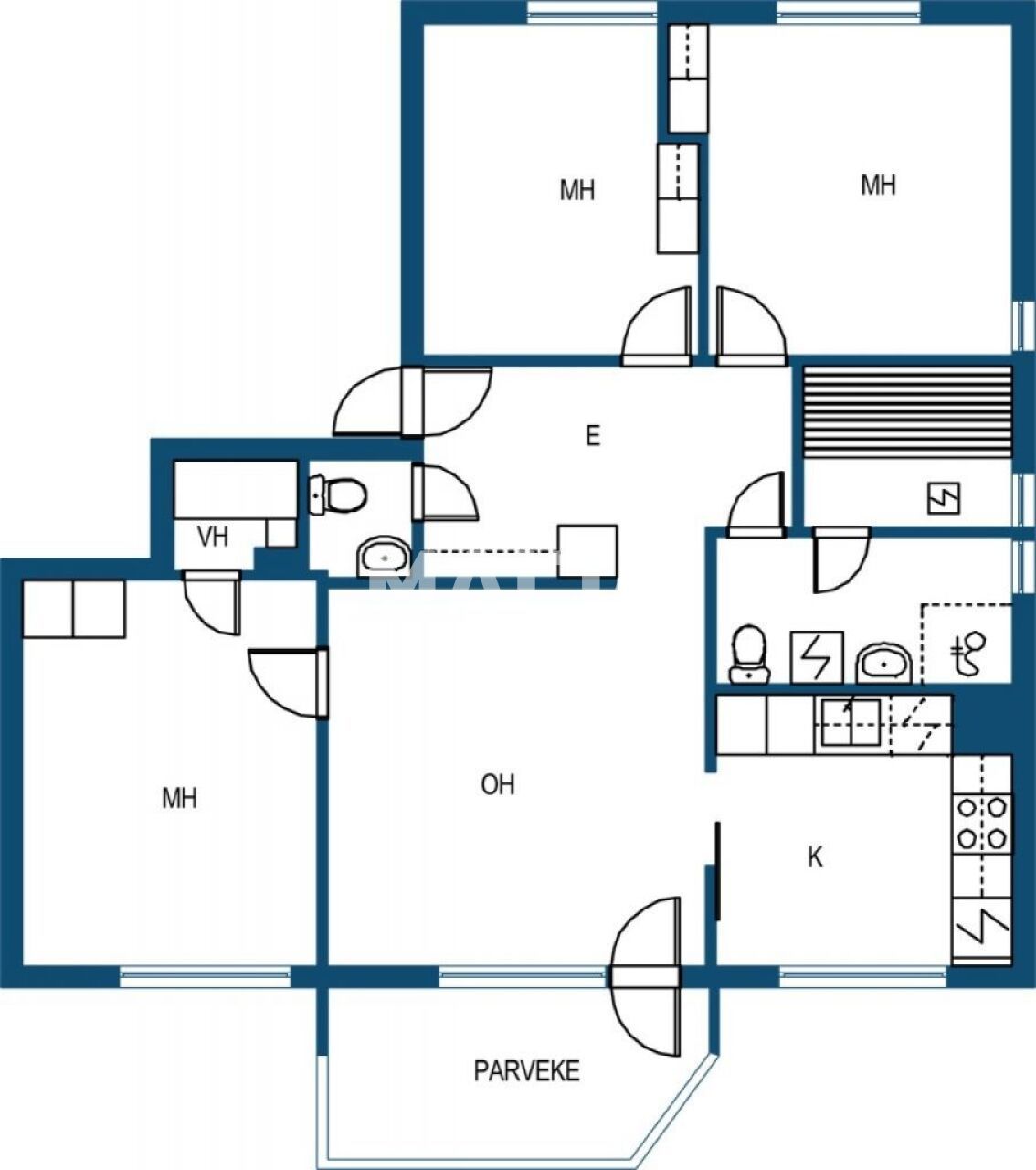 Apartamento en Porvoo, Finlandia, 81.5 m² - imagen 2