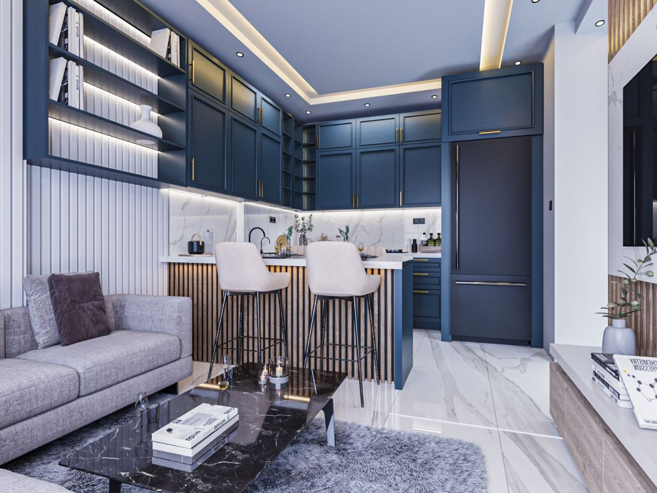 Appartamento a Mersin, Turchia, 70 m² - foto 4