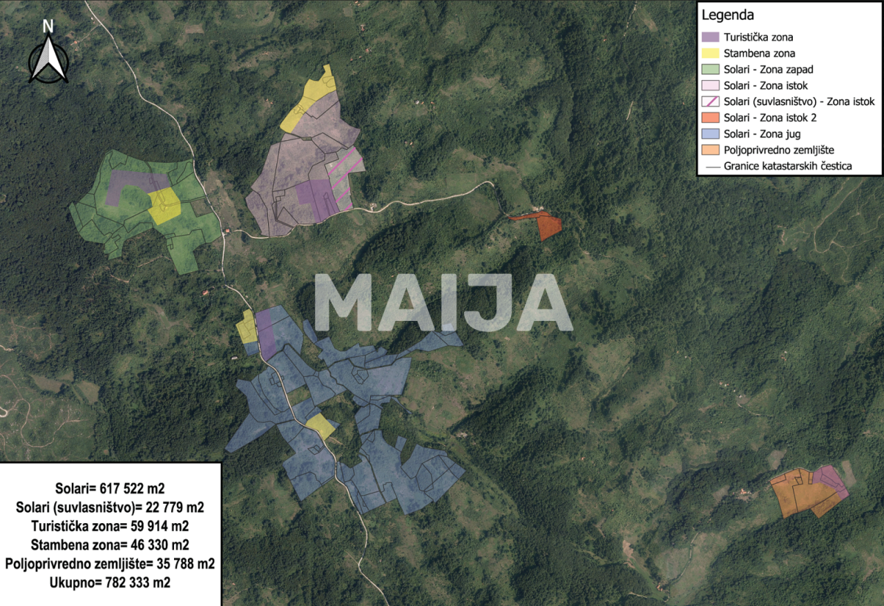 Terreno en Slunj, Croacia, 782 333 m² - imagen 5