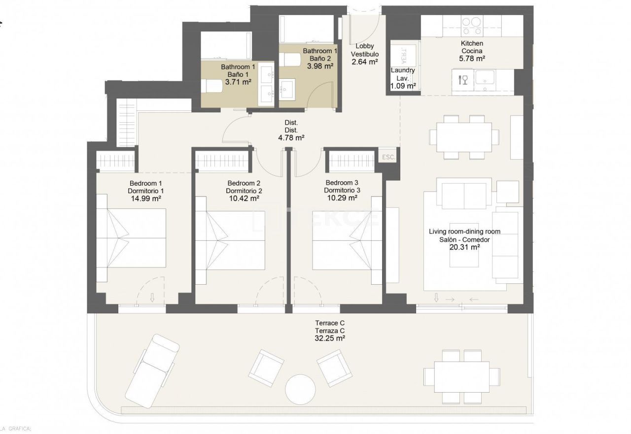 Attico a Velez-Malaga, Spagna, 144 m² - foto 16