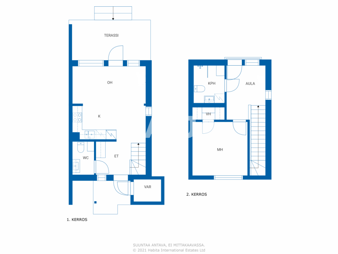 Appartamento a Helsinki, Finlandia, 56.5 m² - foto 2