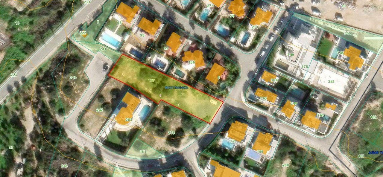 Grundstück in Mouttagiaka, Zypern, 2 043 m² - Foto 1