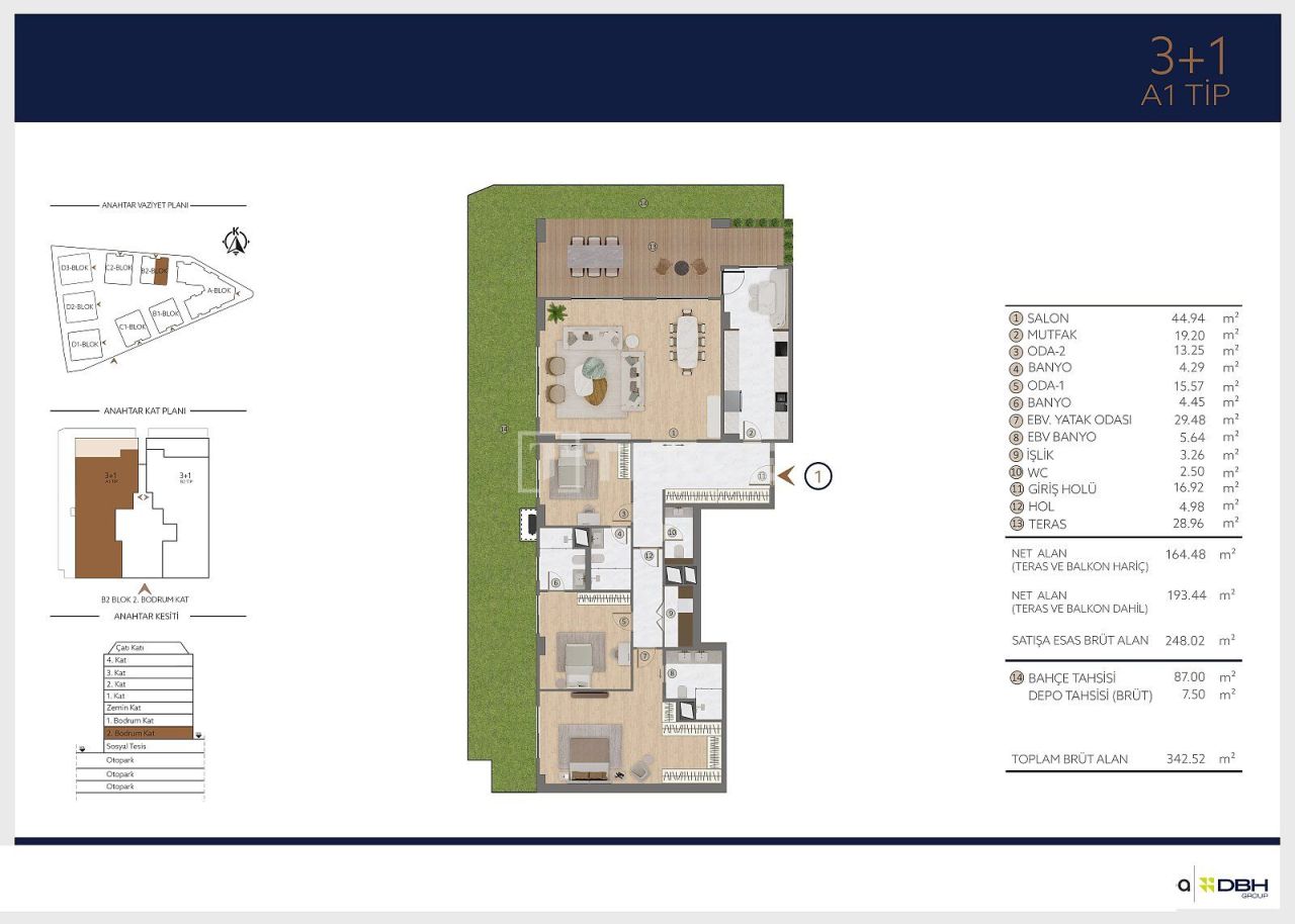 Apartamento en Estambul, Turquia, 63 m² - imagen 15