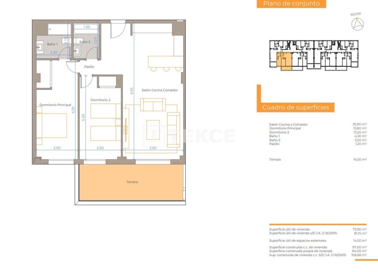 Apartment in Mijas, Spain, 90 m² - picture 17