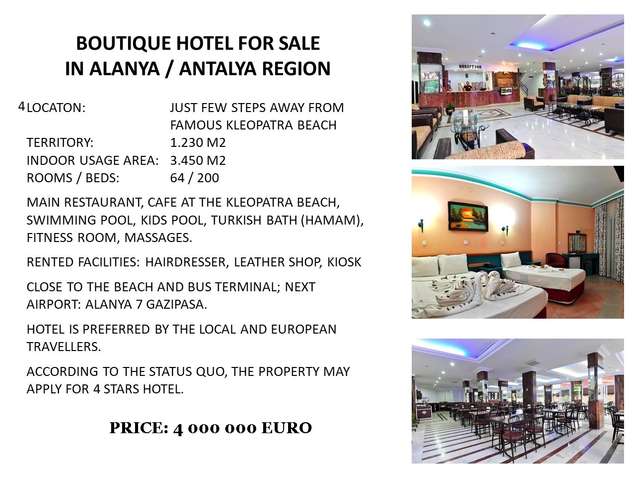 Hotel in Alanya, Turkey, 3 450 m² - picture 4