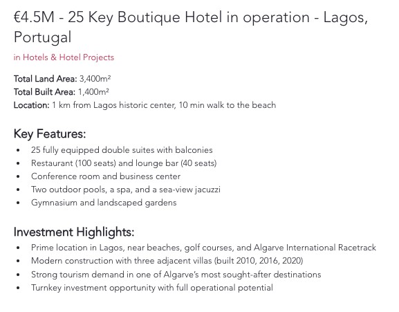 Hotel in Lagos, Portugal, 1 400 m² - Foto 4