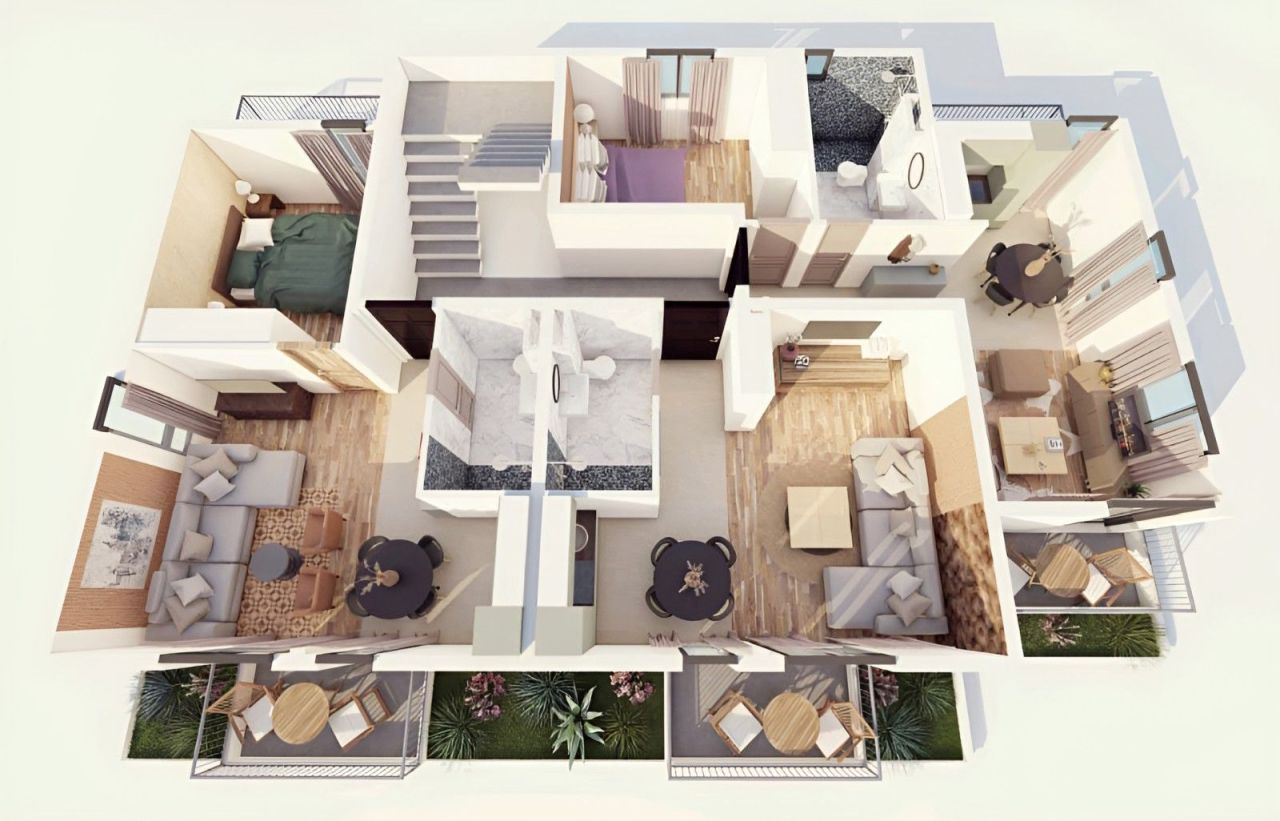 Apartamento en Orahovac, Montenegro, 61.23 m² - imagen 5