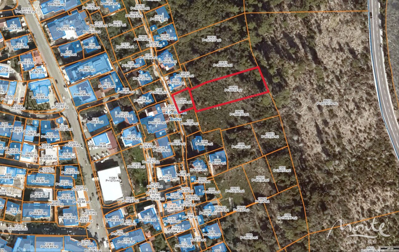 Land in Budva, Montenegro, 1 967 m² - picture 7