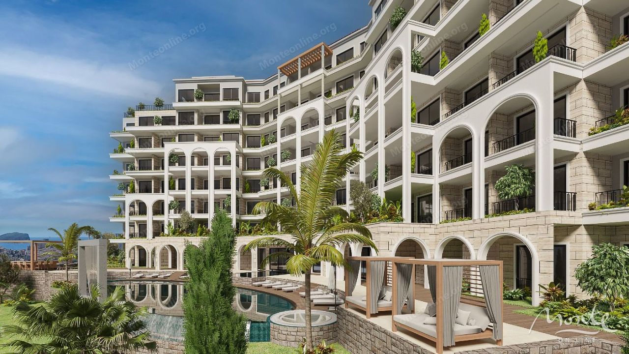 Apartment in Budva, Montenegro, 46 m² - Foto 11