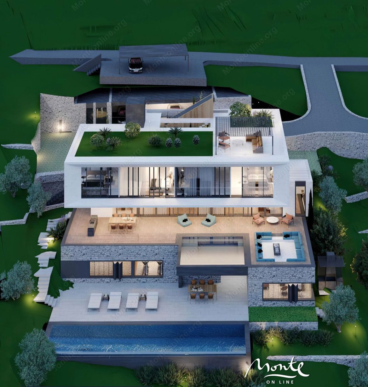 Villa à Rézévici, Monténégro, 922 m² - image 15